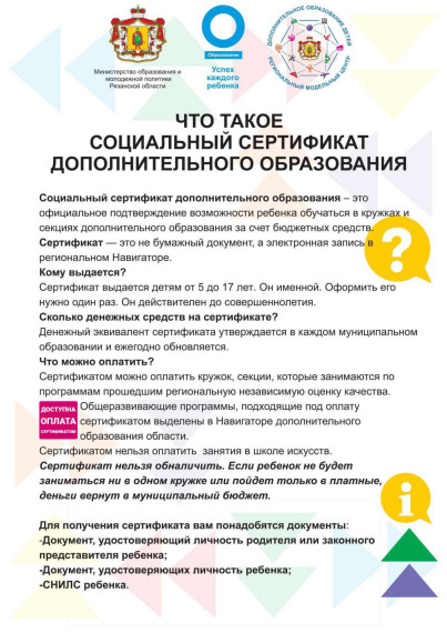 Дополнительное образование.